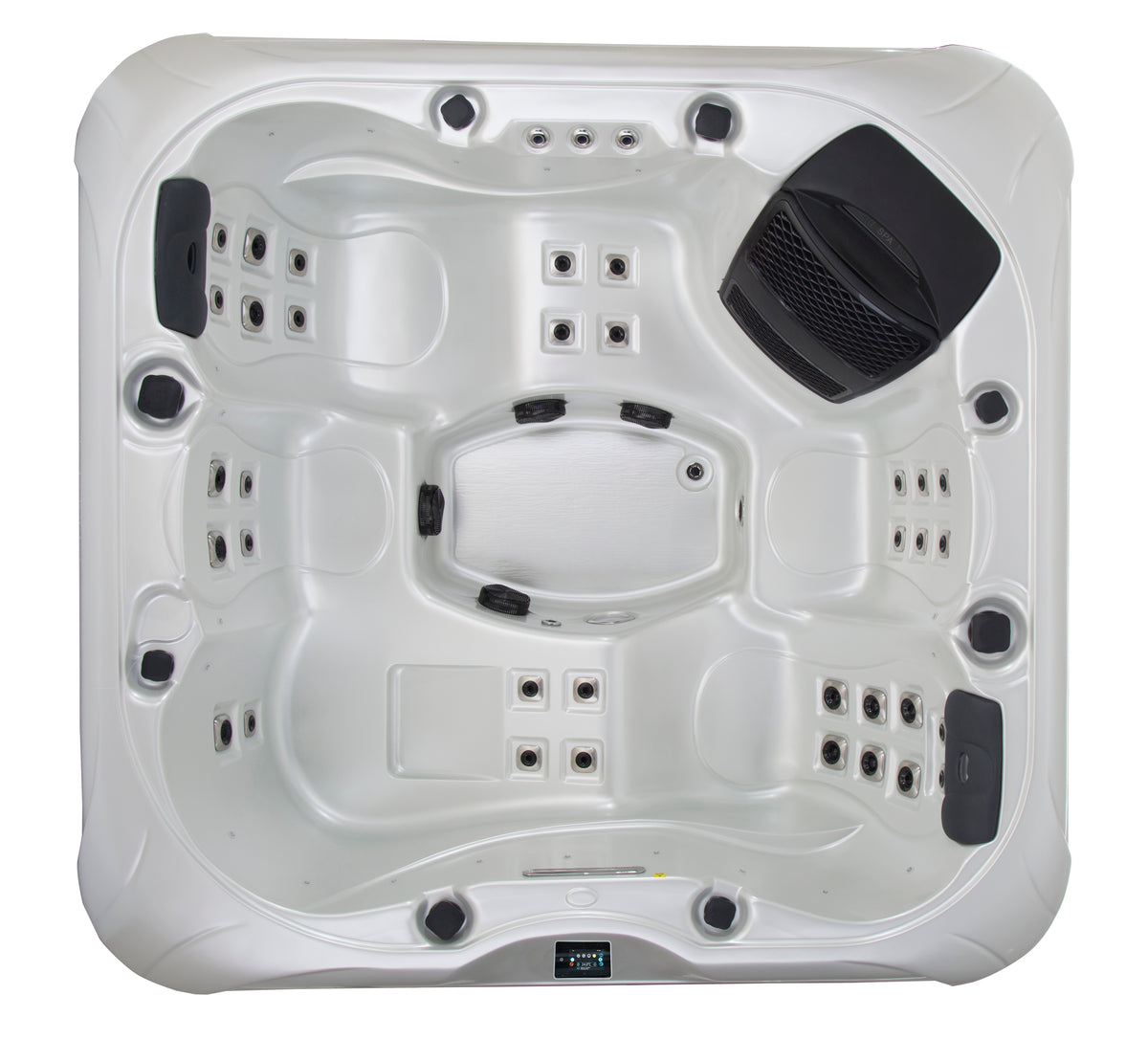 Chaos Whirlpool – 2.20 x 2.10 x 0.90 m Premium Whirlpool for 4 People