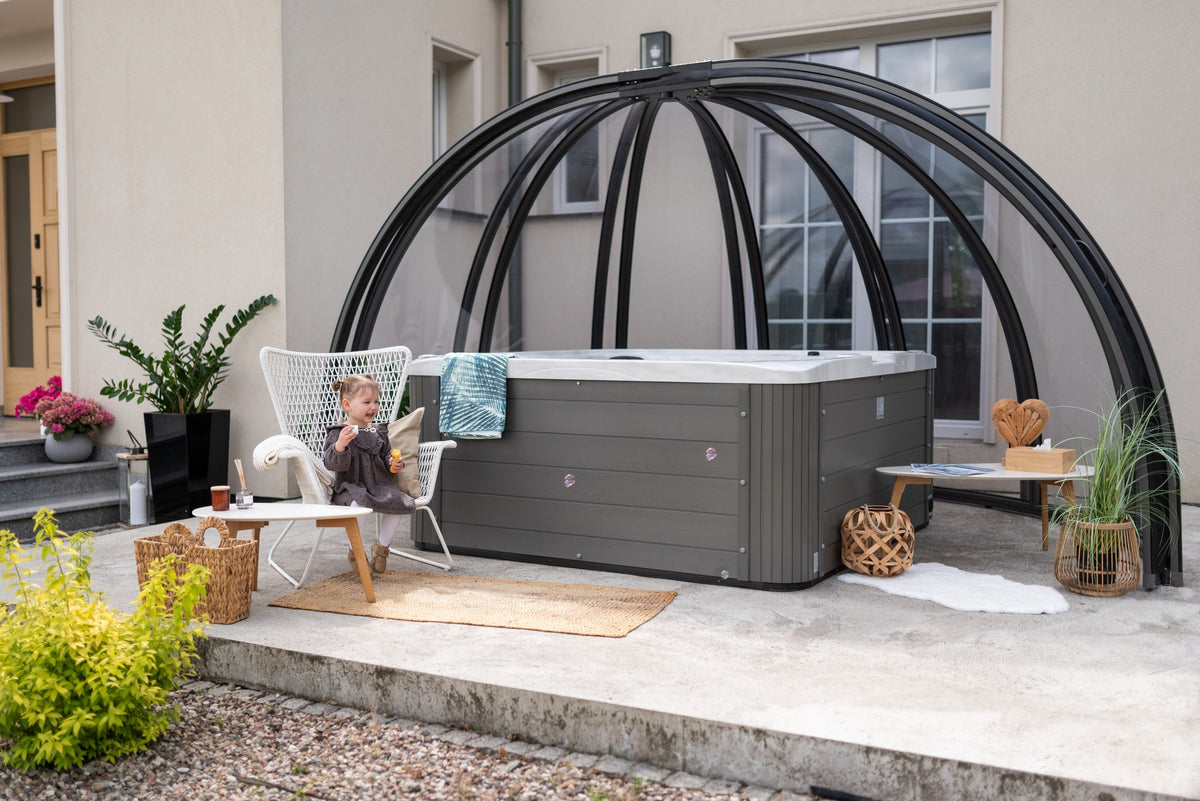 Whirlpool Gaia – 2,01 × 2,01 × 0,90 m Premium Whirlpool für 5 Personen