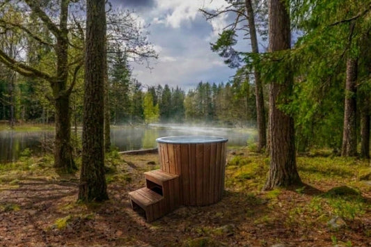 Eisbad Polar TK 101 – kompaktes Cold Plunge aus Thermokiefer für Regeneration und Kältetherapie