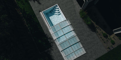 Fiberglass Pool Saba 500 – 5.00 × 3.00 × 1.45 m compact garden pool for small gardens