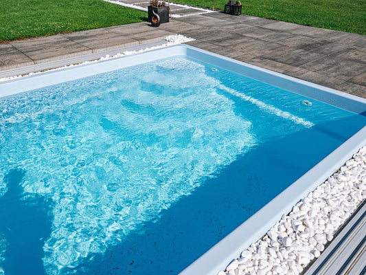 Fiberglass Prefab Pool Papeete 600 – 6.00 × 3.00 × 1.50 m versatile garden pool for families