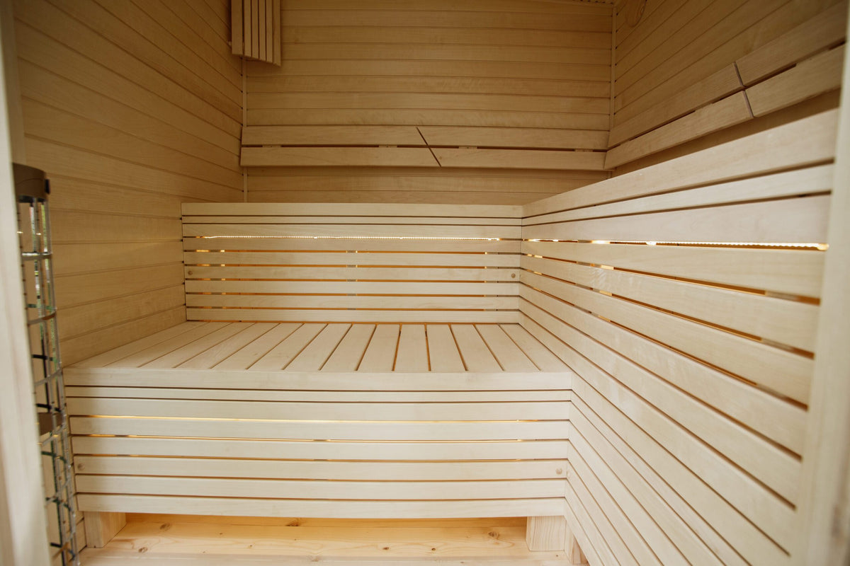 Balance Garden Sauna – 210 × 210 cm with modern frame construction