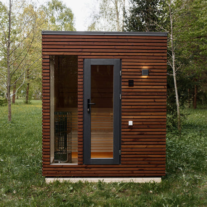 Balance Garden Sauna – 210 × 210 cm with modern frame construction