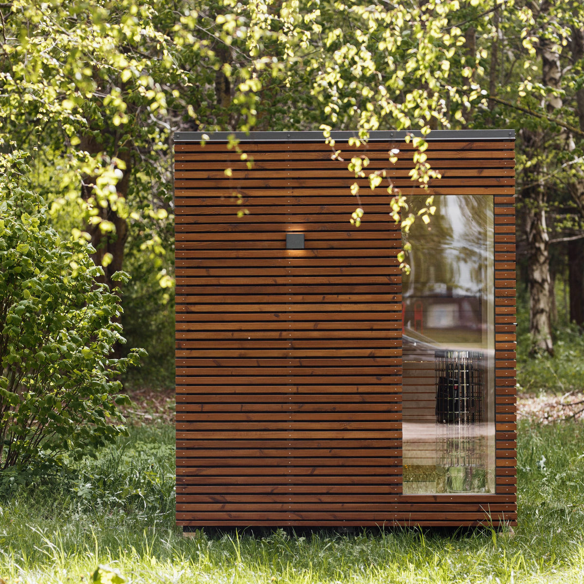 Balance Garden Sauna – 210 × 210 cm with modern frame construction