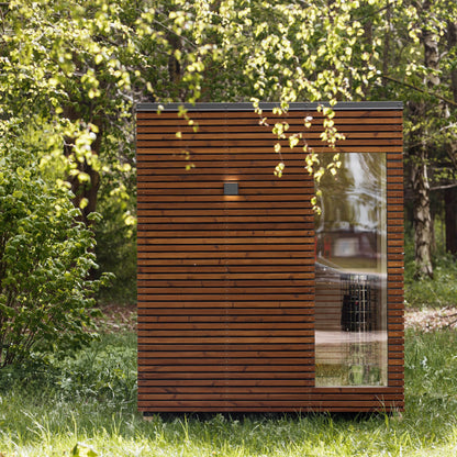 Balance Garden Sauna – 210 × 210 cm with modern frame construction