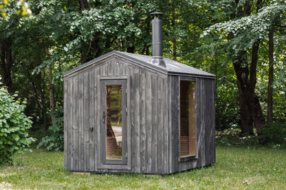 Gartensauna Echo – 250 × 300 cm mit großzügigem Innenraum und hochwertiger Isolierung