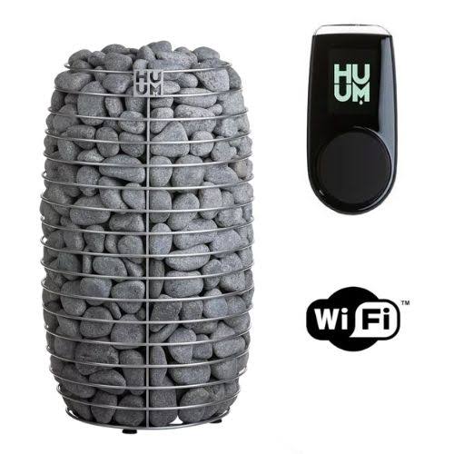 HUUM HIVE Mini 9 mit UKU WiFi – Elektrosaunaofen 9 kW für Saunen von 8–13 m³