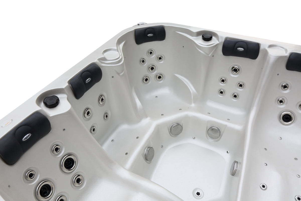 Whirlpool Harmonia – 3.20 × 2.20 × 0.98 m Premium Hot Tub for 6 People
