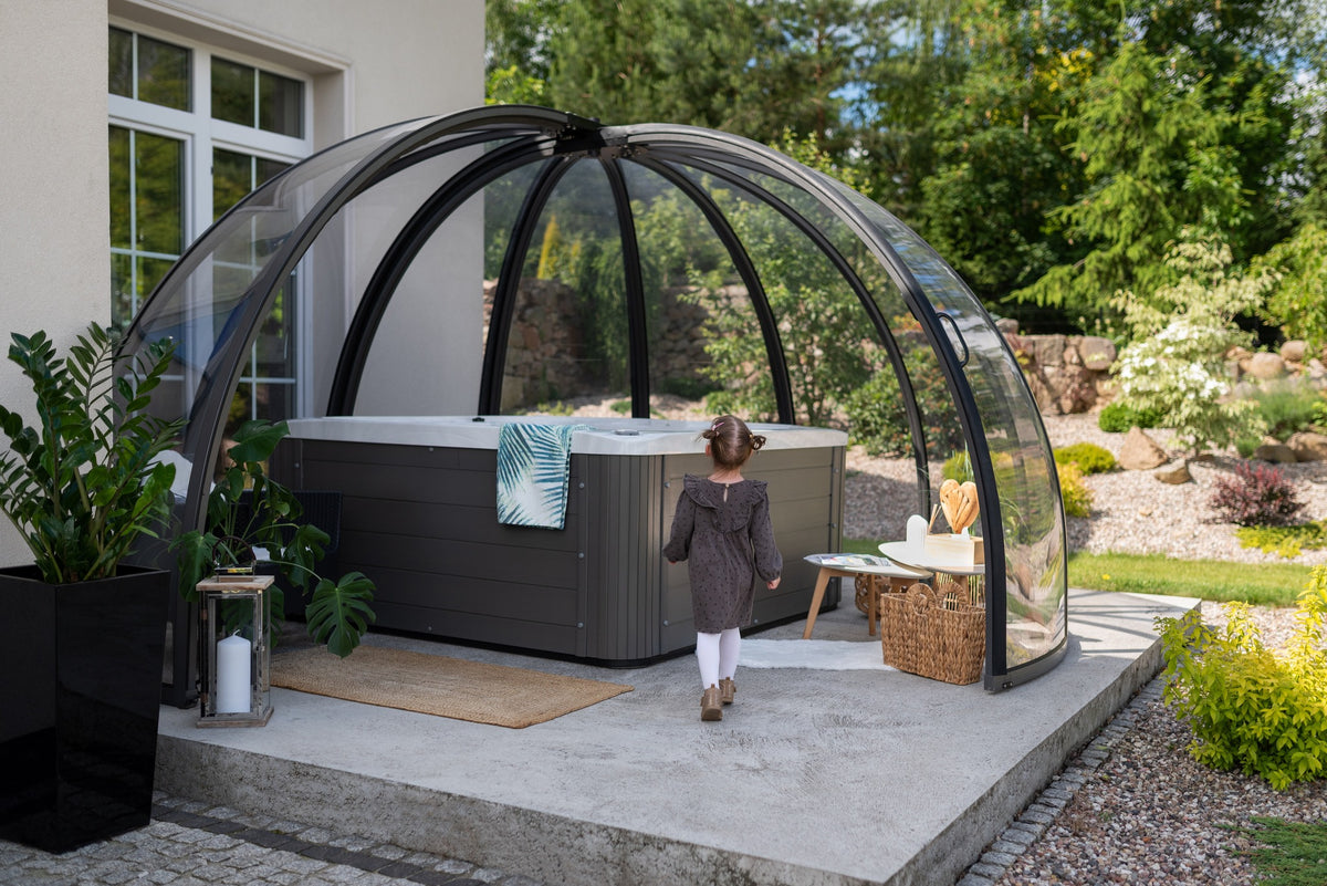 Whirlpool Gaia – 2,01 × 2,01 × 0,90 m Premium Whirlpool für 5 Personen