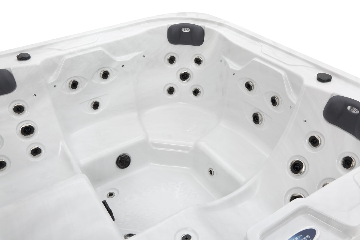 Whirlpool Gaia – 2,01 × 2,01 × 0,90 m Premium Whirlpool für 5 Personen