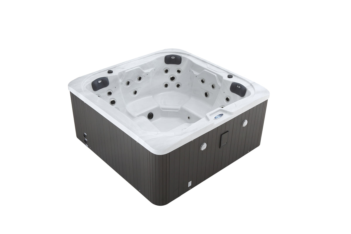 Whirlpool Gaia – 2,01 × 2,01 × 0,90 m Premium Whirlpool für 5 Personen